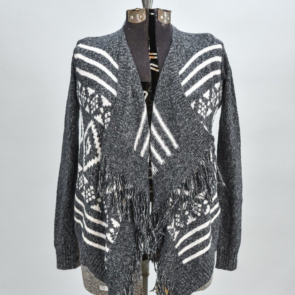 XS HOLLISTER OPEN FRONT WATERFALL CARDIGAN SWEATER